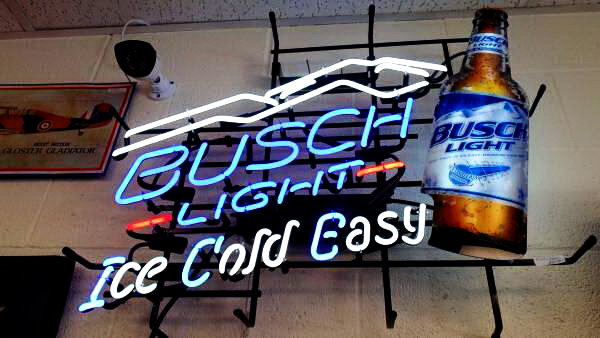 Busch Light Ice Cold Easy Neon Sign